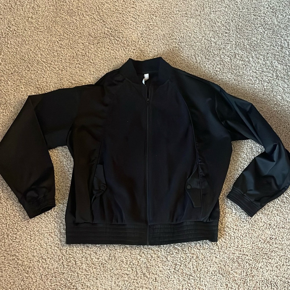 Never worn Athleta bomber jacket